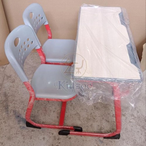 2 Seater Modern Wooden School Desk