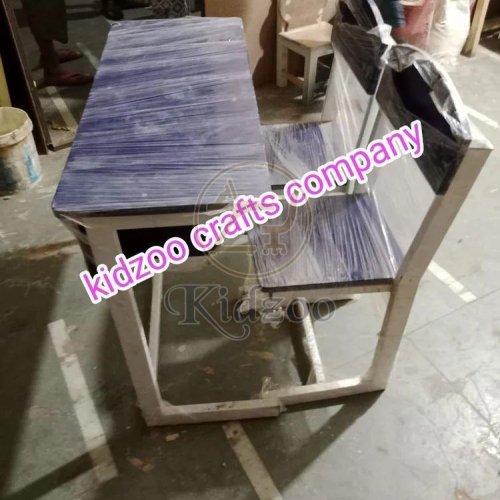 Heavy Duty Wooden 2 Seater School Desk