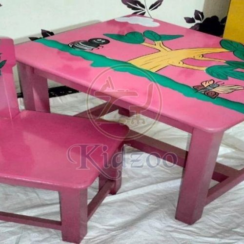Single Seater Kid Table Chair Set