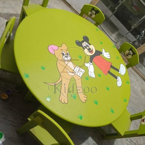 Wooden Play School Activity Table