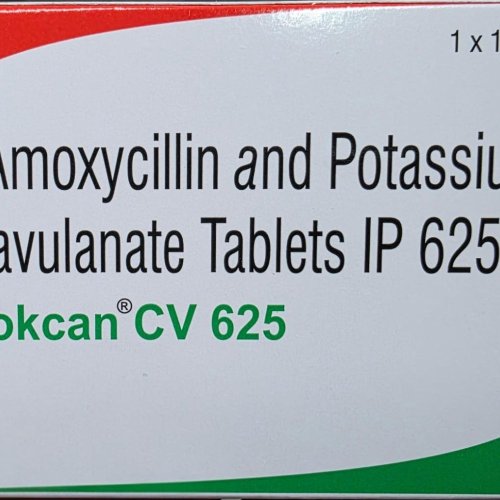 625mg Amoxicillin Potassium Clavulanate Tablets