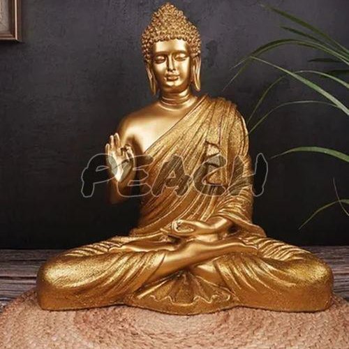 Premium Golden Resin Buddha Statue