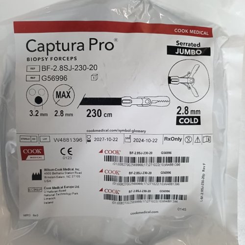 Cook Medical Captura PRO Biopsy Forceps