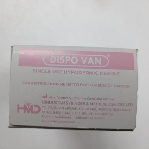 Dispovan Hypodermic Needle