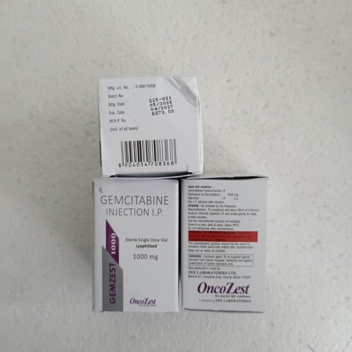 Oncezest Gemcitabine Injection 1000mg