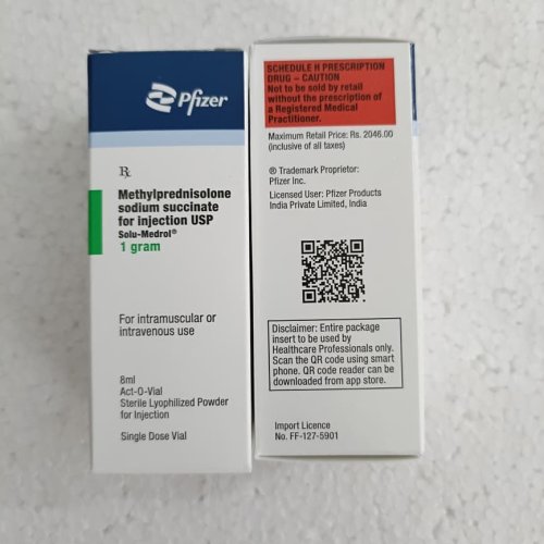 Pfizer Methylprednisolone Sodium Succinate Injection