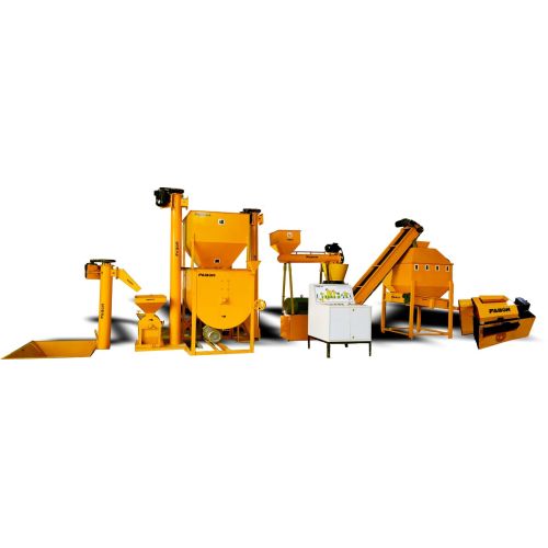 250 Kg/HR Automatic Poultry Feed Crumble Plant