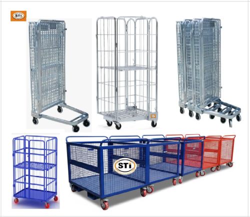 Wire mesh trolley