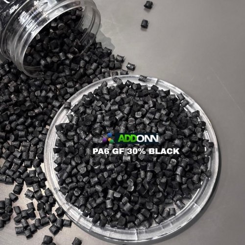 Black Nylon Glass Filled Granules