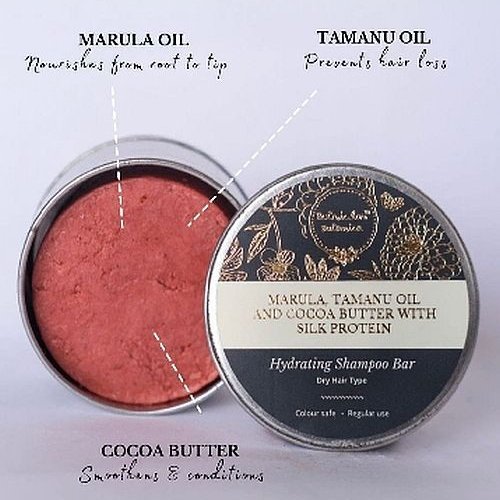 Marula Tamanu Oil &AMP; Cocoa Butter Hydrating Shampoo Bar
