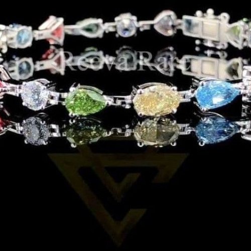 Atharva Diamond Color Lab-Grown Diamond Bracelets Manufacturer in Surat, India
