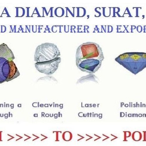 Rough Diamond Cutting Polishing Company in Surat India