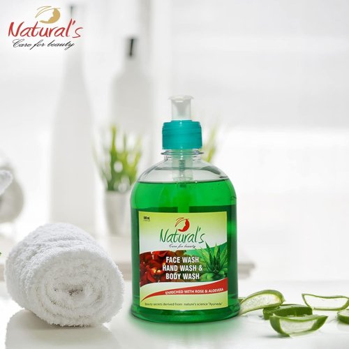 Naturals Care For Beauty Aloevera Rose Body Wash