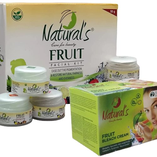Naturals Care For Beauty Fruit Facial Kit-50gm