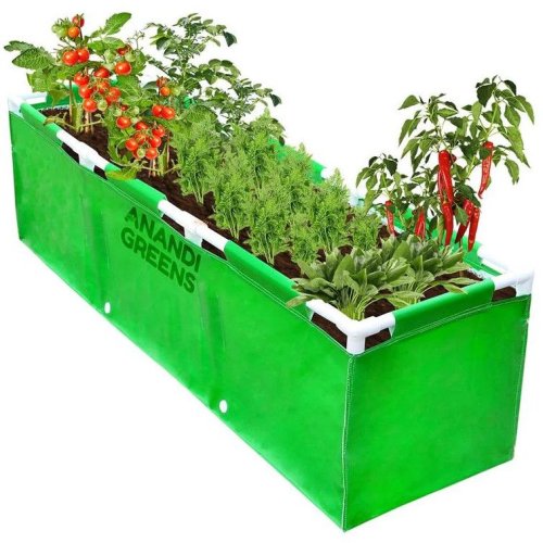 5x1.25x1.25 Feet HDPE Rectangular Grow Bag
