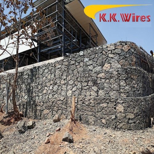 Gabion Industrial Land Wall