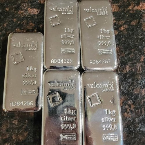 1kg silver bullion bar