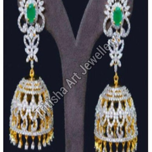 Designer Party Wear Jhumka Earrings