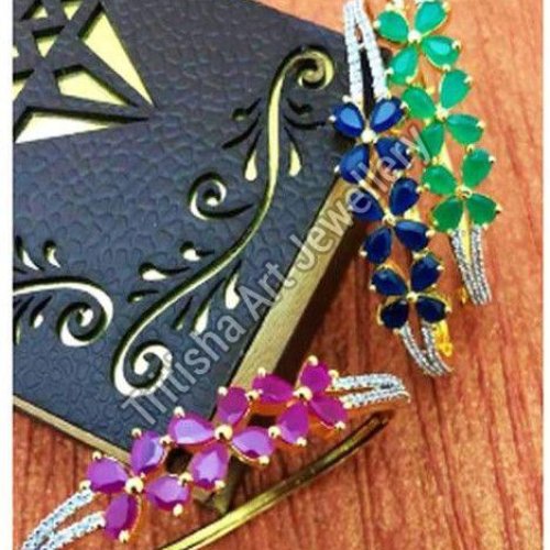 Flower Crystal Stone Fancy Bracelet