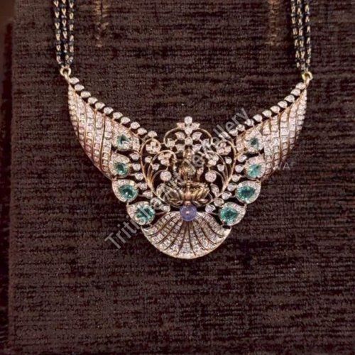Antique Breads Golden Mangalsutra