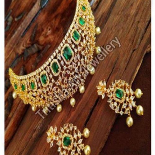 Gold Plated Bridal Necklace Set