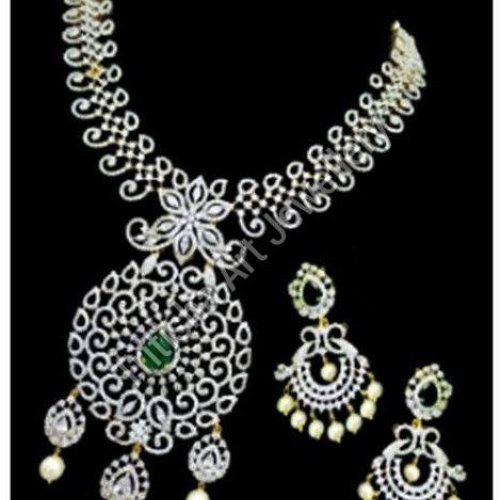 Oxidized Silver Ethnic Necklace Set