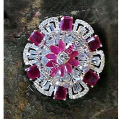 Pearl Embedded Designer Ring