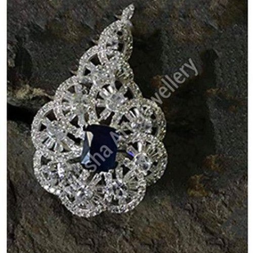 Silver Plated Artificial Ring