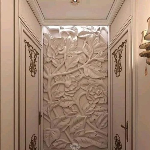 Light Brown Sandstone Carving