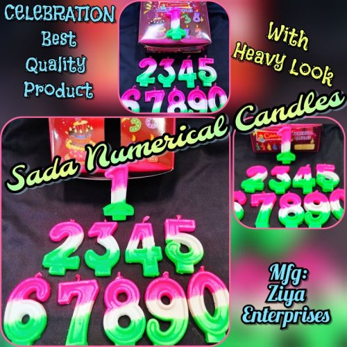 Celebration Premium Birthday Number Candles