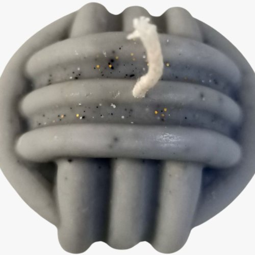 Multicolor Sphere Rope Ball Candle