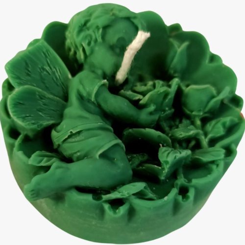 Soy Wax Round Angel Candle