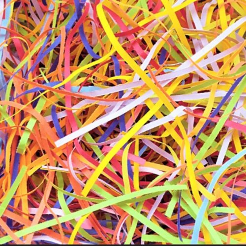 Mix Color Square Confetti Paper