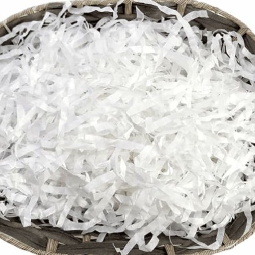 White Shredded Paper Grass