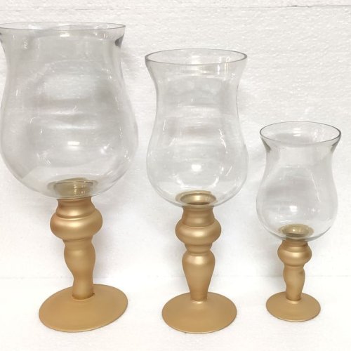 Designer Glass Tea Light Candle Holder