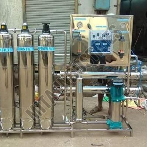 500 LPH SS 304 Reverse Osmosis System
