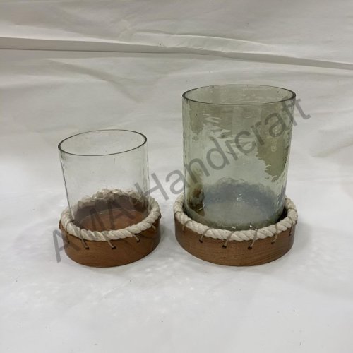 Wooden Candle Holder