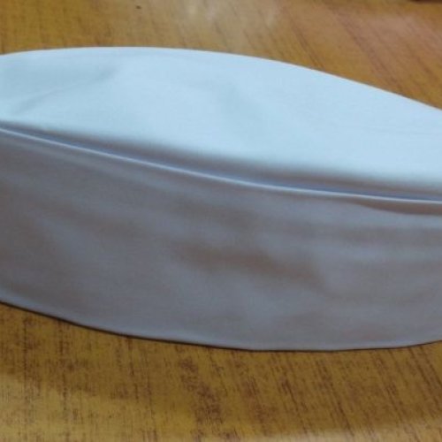 White Polyester Gandhi Cap