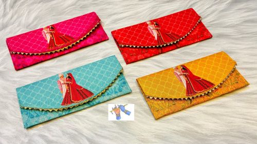 Handmade Craft Paper Designer Shagun Envelope