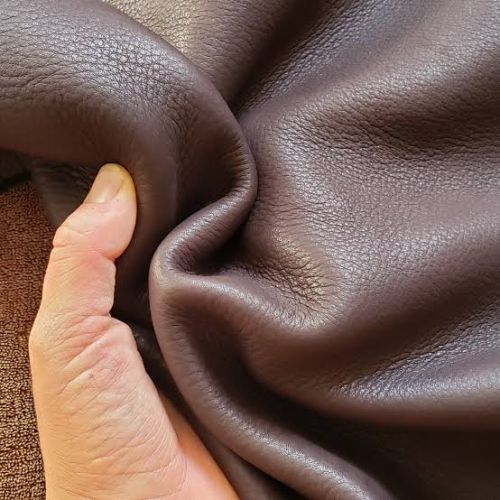 Brown Aniline Leather