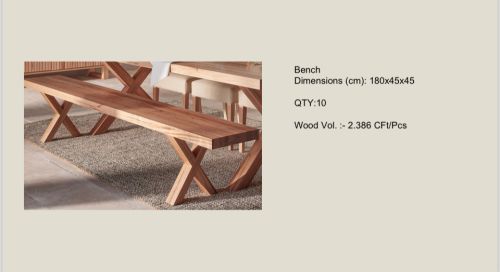 Wooden Bench