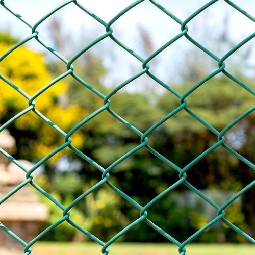PVC Coated Chain Link  Fencing Mesh