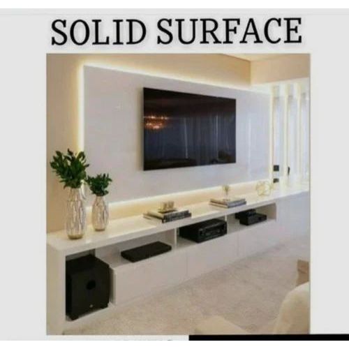 TV Wall Unit Acrylic Solid Surface Sheet