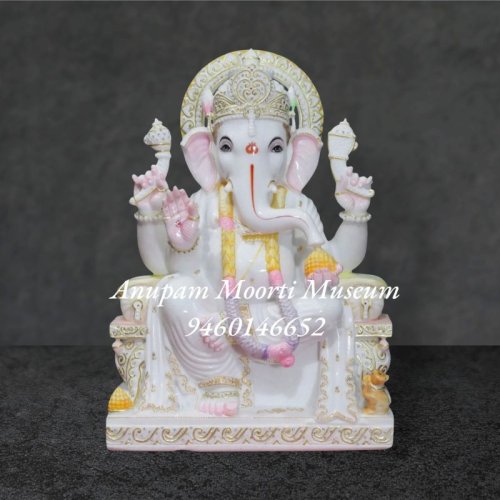 Ganesh Marble Statue