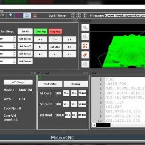 Meteor CNC 4F Series 4 Axes CNC Controller