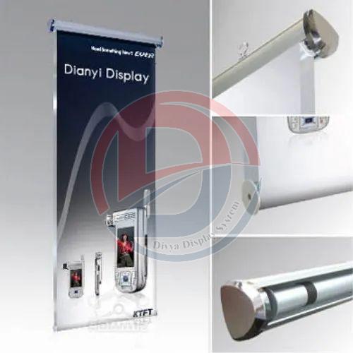 Scrolling Banner Stand