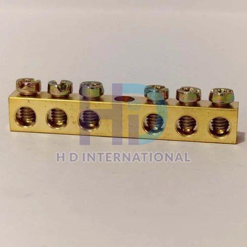 Brass Electrical Neutral Links