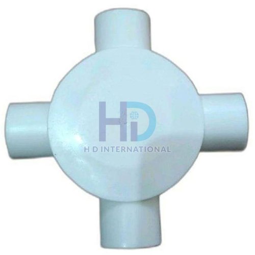 PVC Four Way White Junction Box