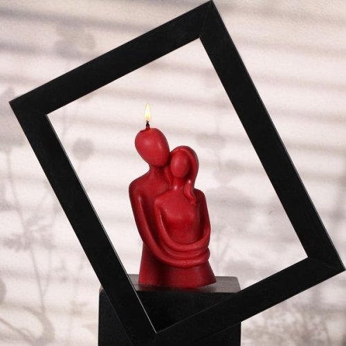 Couple Shaped Wax Candle