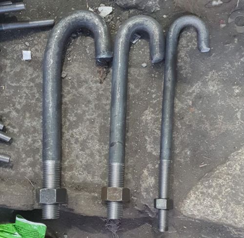 Mild Steel Foundation Nut Bolt